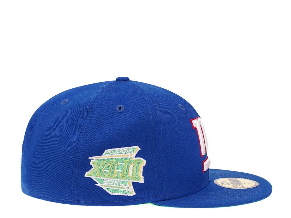 New Era New York Giants Citruspop Patch Super Bowl XLII 59fifty Fitted Gorra