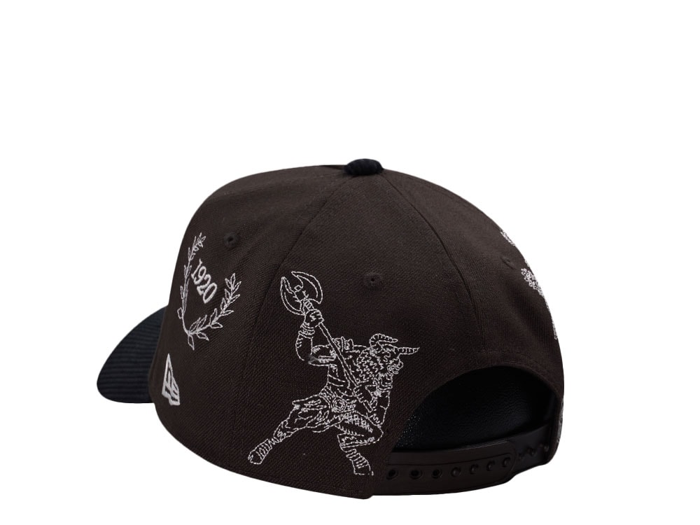 New Era New York Yankees Mythical Brown Two Tone Edition 9Forty A Frame Snapback Gorra