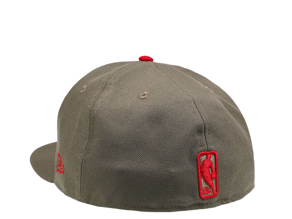 New Era Chicago Bulls Hot and Spicy Olive Edition 59Fifty Fitted Gorra