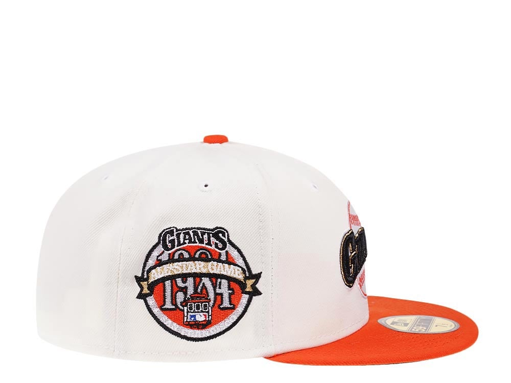 New Era San Francisco Giants All Star Game 1984 Cream Gold Edition 59Fifty Fitted Gorra