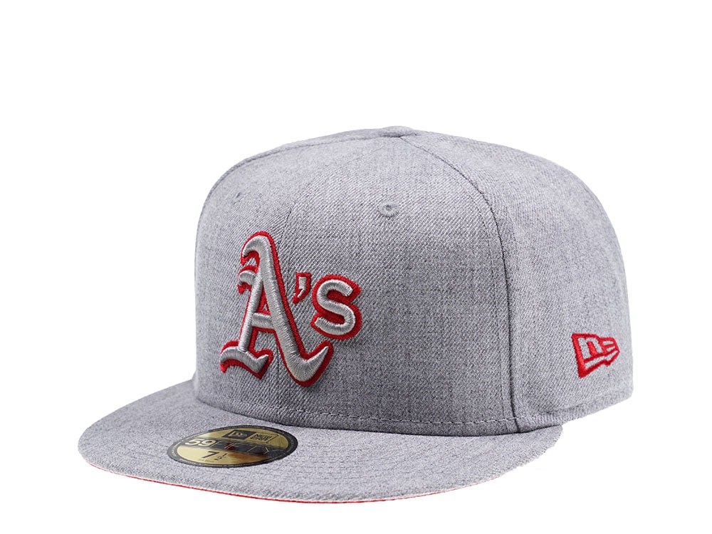 New Era Oakland Athletics Heather Prime Edition 59Fifty Fitted Gorra