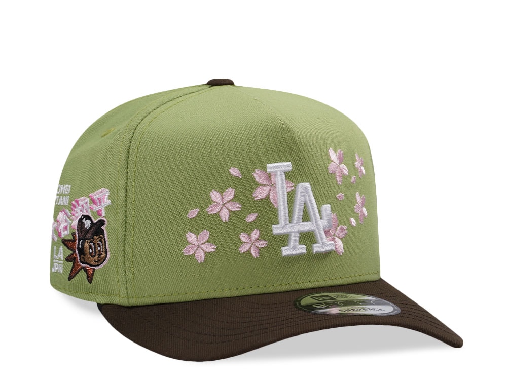 New Era Los Angeles Dodgers Ohtani Matcha Two Tone Edition 9Fifty A Frame Snapback Gorra