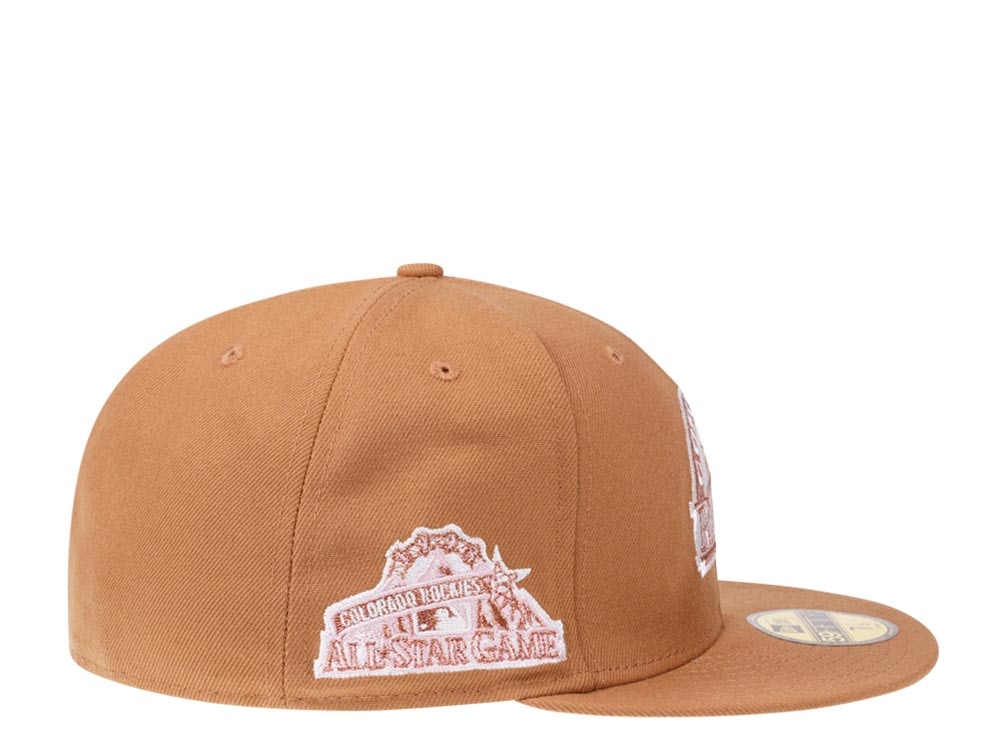 New Era Colorado Rockies All Star Game 1998 Sweet Gingerbread Edition 59Fifty Fitted Gorra