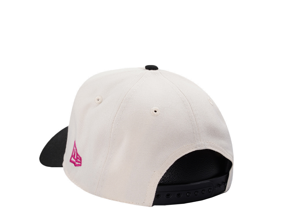 New Era Los Angeles Dodgers Tokyo Series 2025 Light Cream Two Tone Edition 9Forty A Frame Snapback Gorra