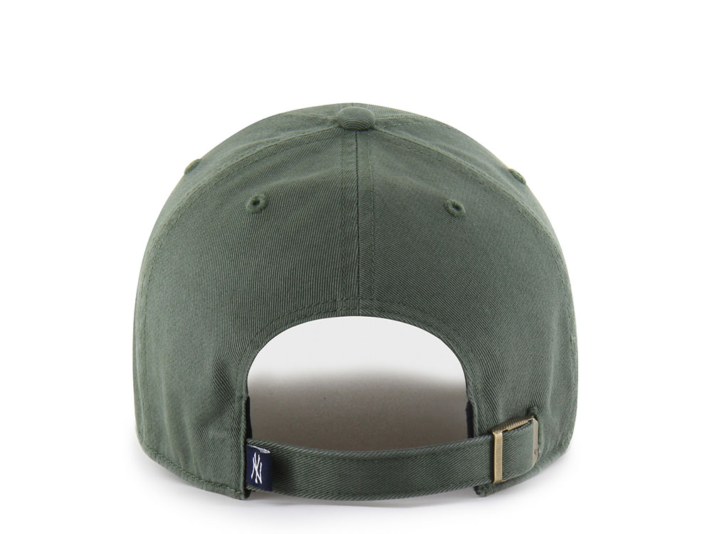 47 Brand New York Yankees Strawberry Icon Moss Clean Up Strapback Gorra