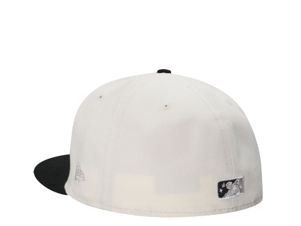 New Era Knoxville Sox Metallic Chrome Throwback Two Tone Edition 59Fifty Fitted Gorra