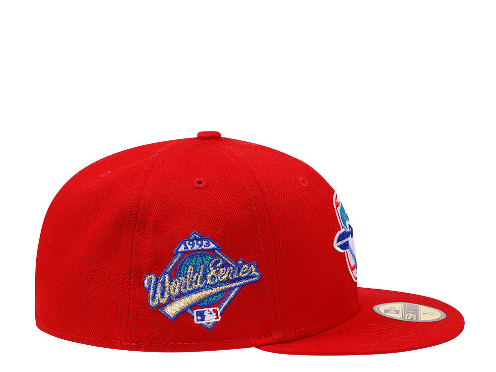 New Era Toronto Blue Jays World Series 1993 Classic Red Edition 59Fifty Fitted Gorra