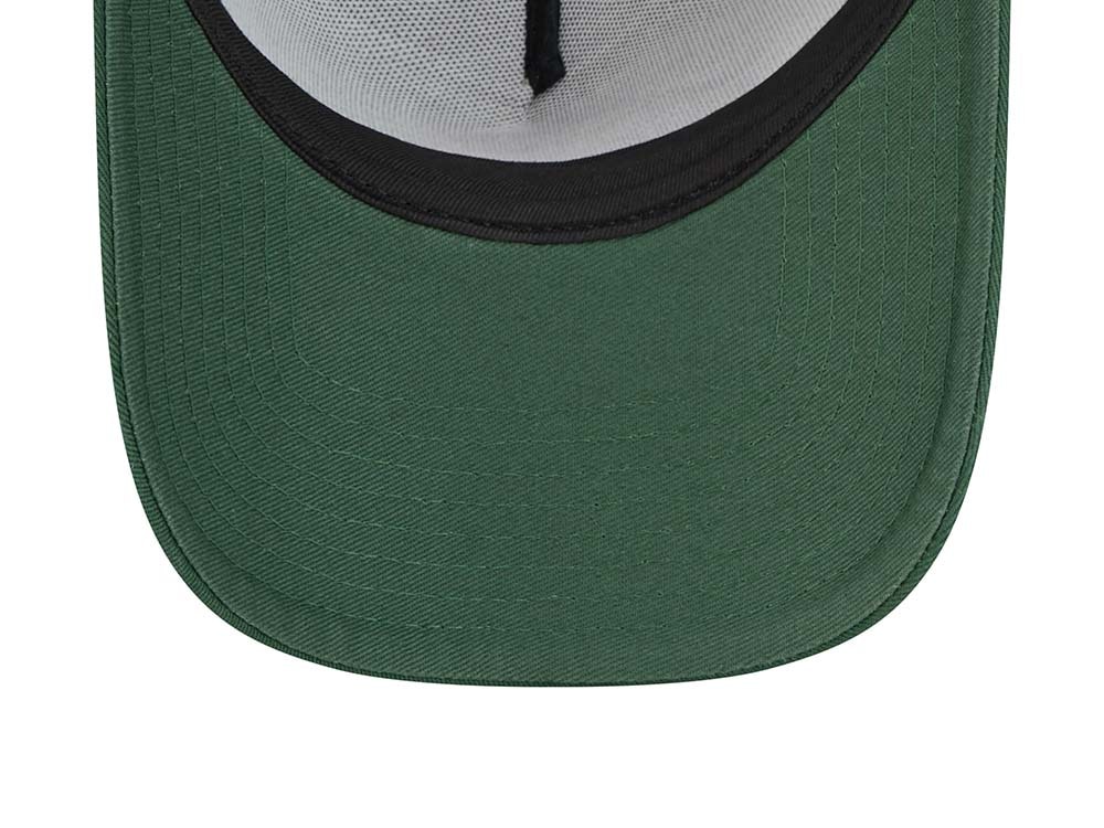 New Era Green Bay Packers Sideline 2024 9Forty A Frame Trucker Snapback Gorra