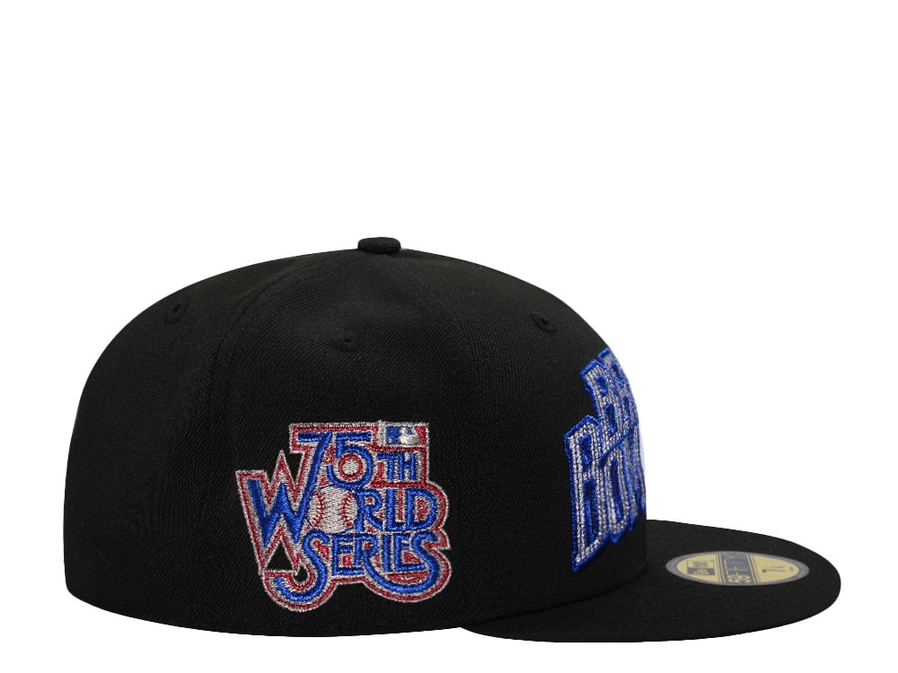 New Era New York Yankees 75th World Series Bronx Bombers Black Prime Edition 59Fifty Fitted Gorra