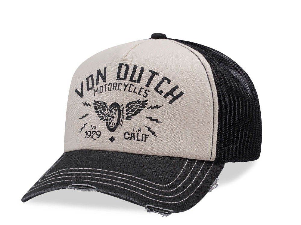 Von Dutch Motorcycles  Two tone Edition Trucker Snapback Gorra