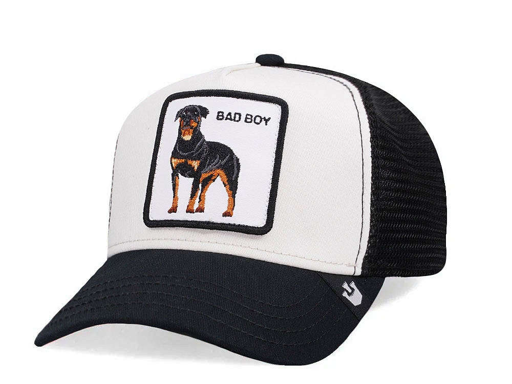 Goorin Bros The Baddest Boy Black/White Trucker Snapback Gorra