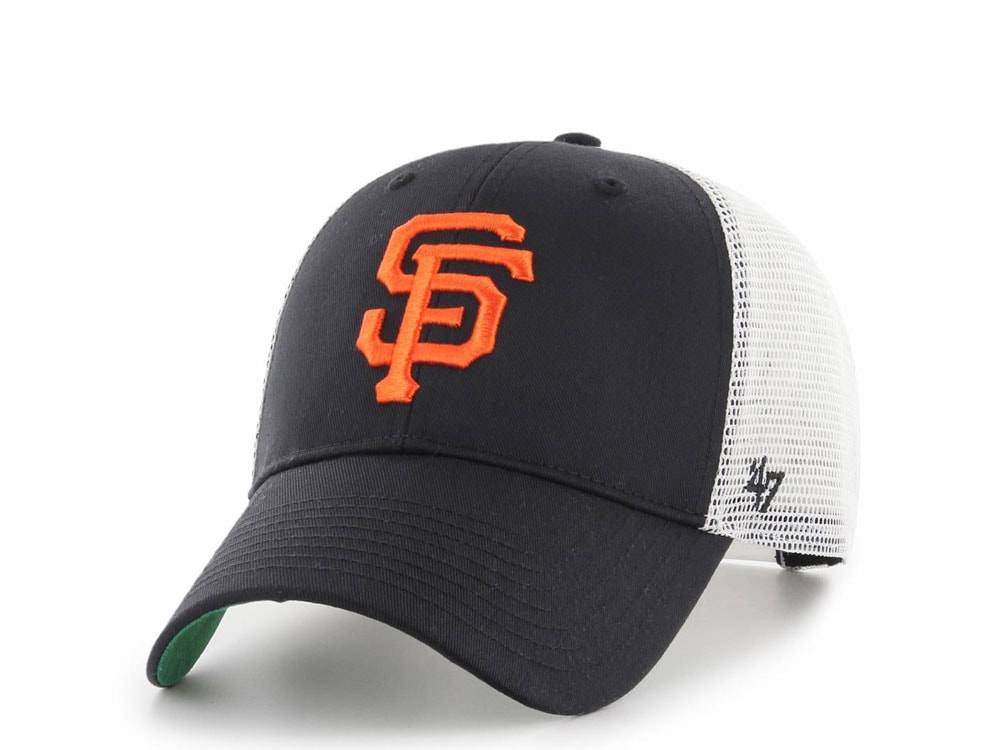 47Brand San Francisco Giants Classic Black Trucker Snapback Gorra