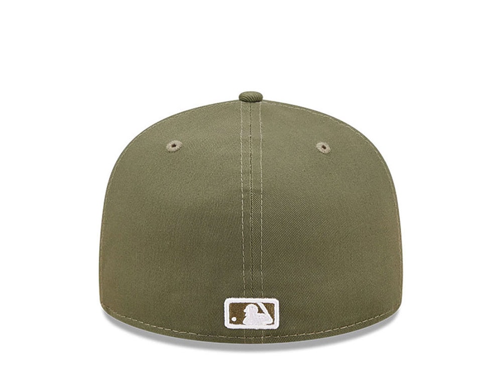New Era New York Yankees Plain Olive Prime Edition 59Fifty Fitted Gorra