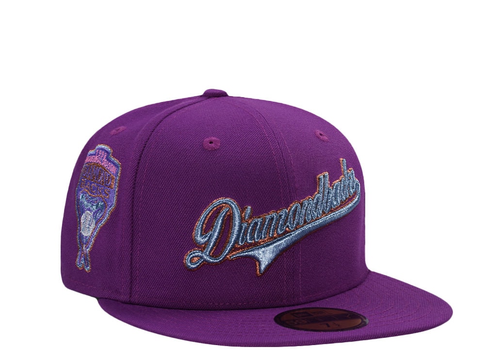 New Era Arizona Diamondbacks Inaugural Season 1998 Grape Prime Edition 59Fifty Fitted Gorra