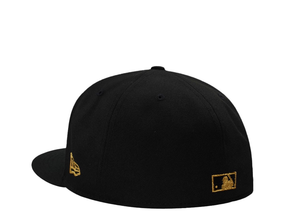 New Era Texas Rangels Final Season Black Prime Edition 59Fifty Fitted Gorra