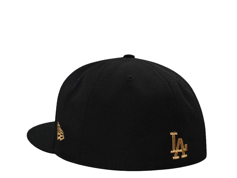 New Era Los Angeles Dodgers Ohtani 24K Gold Black Prime Edition 59Fifty Fitted Gorra