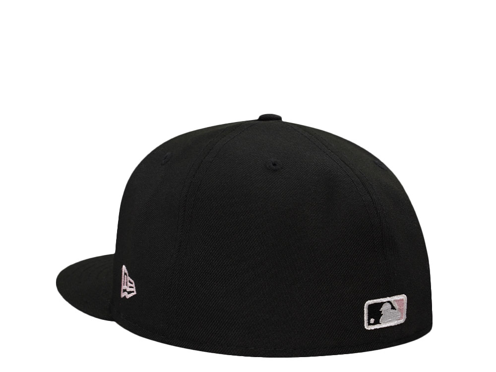 New Era Los Angeles Dodgers Script Black Pink Prime Edition 59Fifty Fitted Gorra