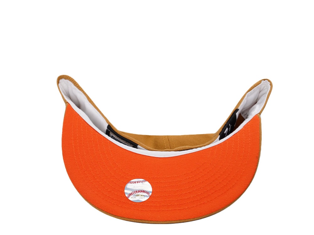 New Era Seattle Mariners 35th Anniversary Panama Orange Edition 59Fifty Fitted Gorra