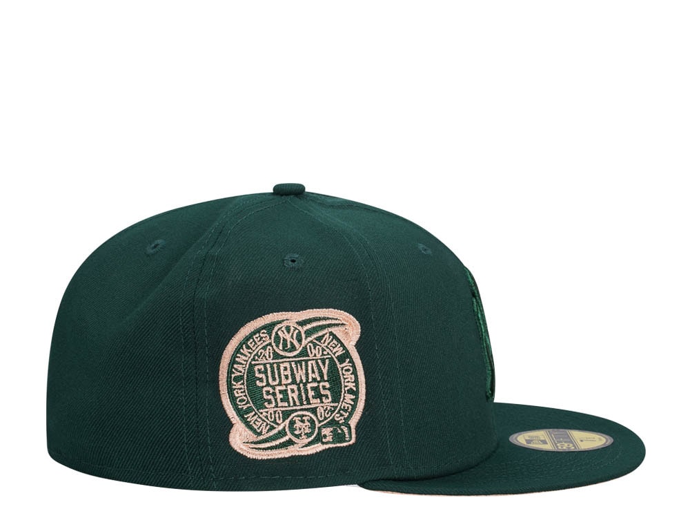New Era New York Yankees Subway Series 2000 Tonal Peach Edition 59Fifty Fitted Gorra