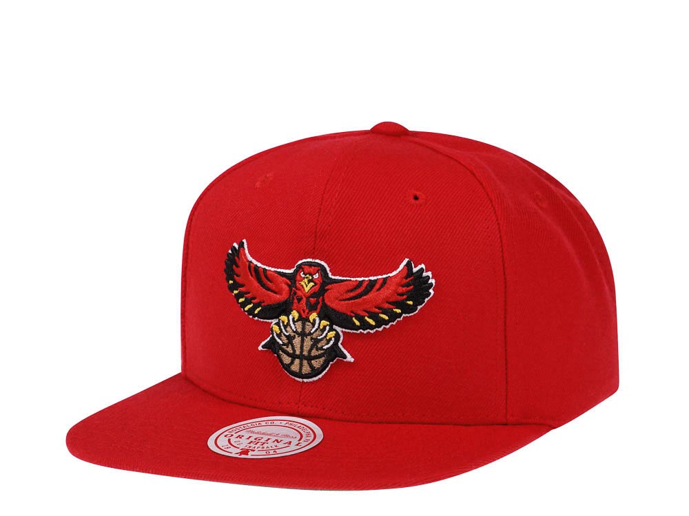 Mitchell & Ness Atlanta Hawks Hardwood Classics Snapback Gorra