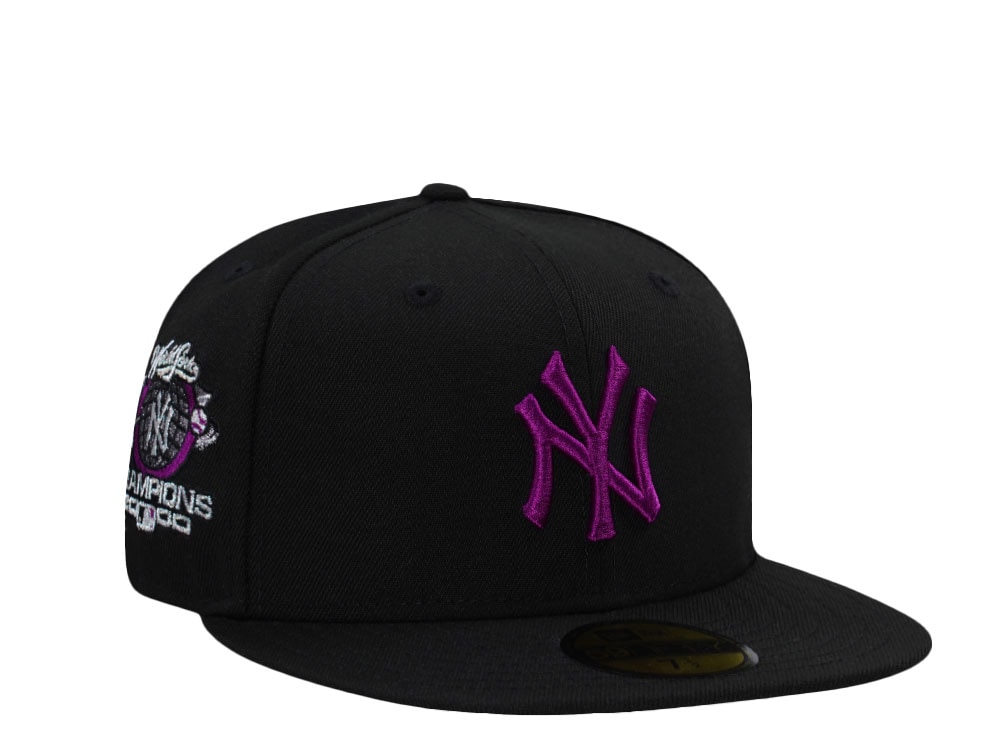 New Era New York Yankees World Series Champions 2000  Black Prime Edition 59Fifty Fitted Gorra