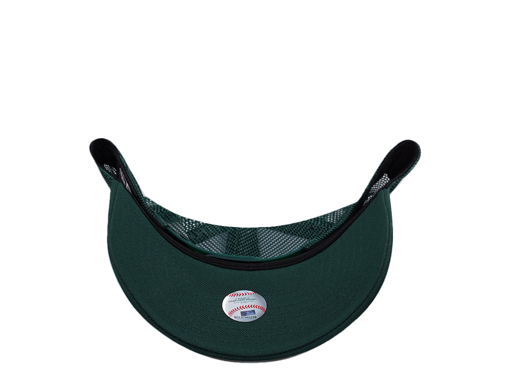 New Era Oakland Athletics Flower Chrome Two Tone Edition 9Forty A Frame Trucker Snapback Gorra