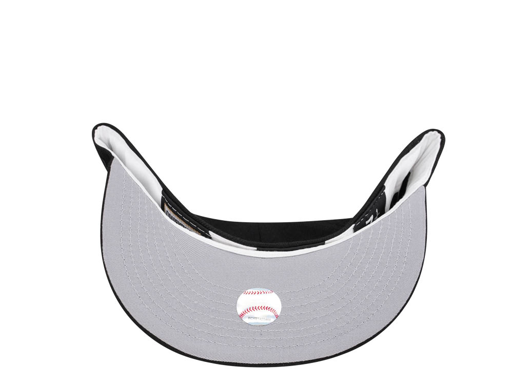 New Era Oakland Athletics 30th Anniversary Black Silver Color Flip Edition 59Fifty Fitted Gorra