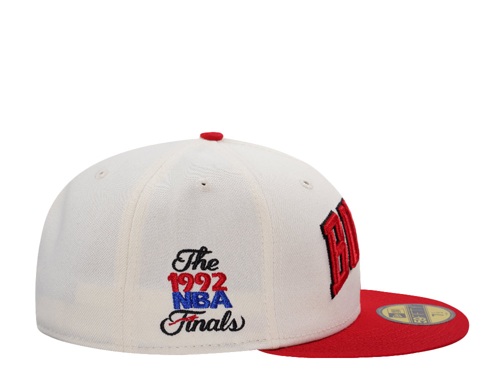 New Era Chicago Bulls NBA Finals 1992 Chrome Two Tone Edition 59Fifty Fitted Gorra