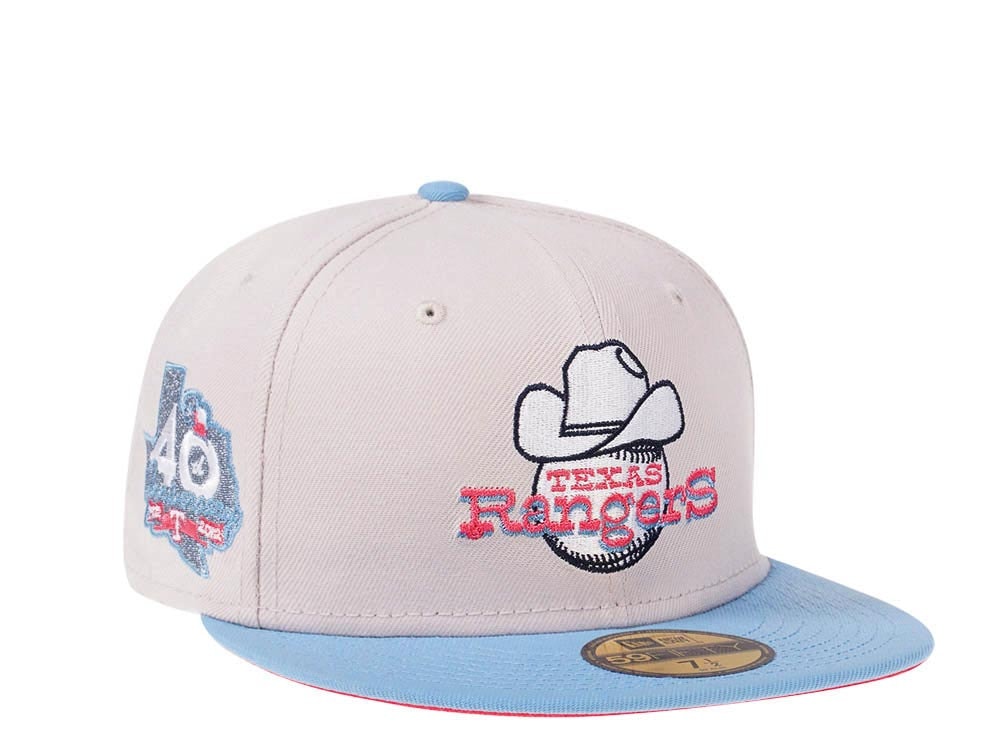 New Era Texas Rangers 40th Anniversary Iced Lava Edition 59Fifty Fitted Gorra