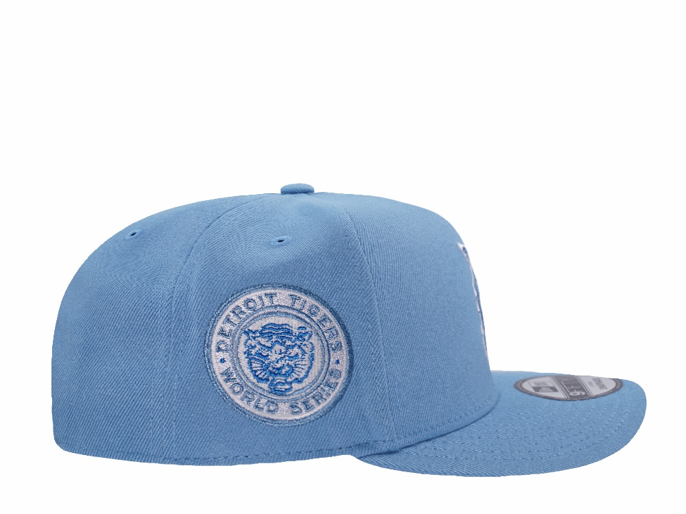 New Era Detroit Tigers World Series 1968 Sky Blue Prime Edition 9Fifty A Frame Snapback Gorra