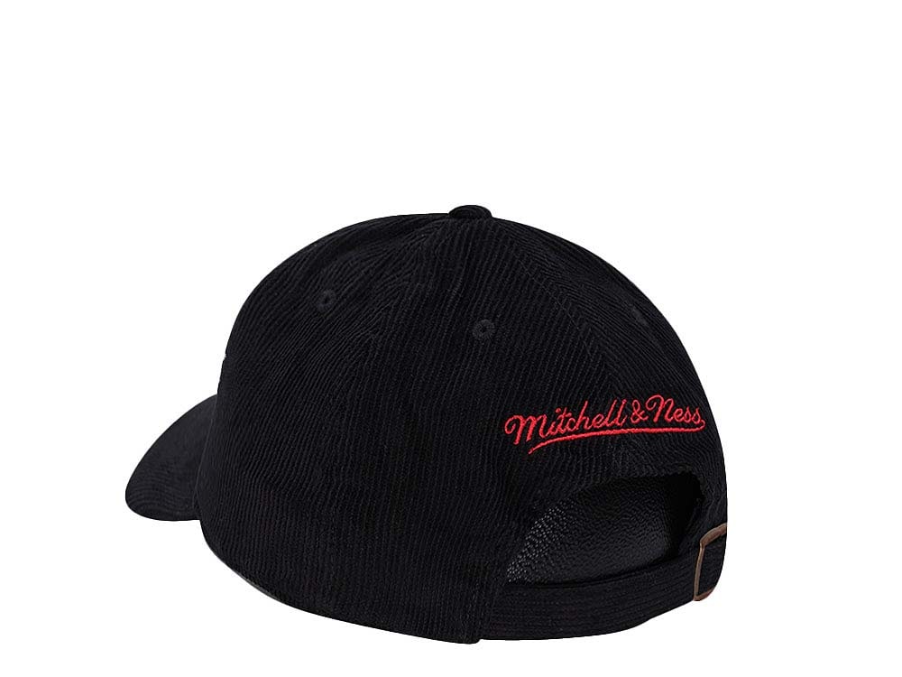 Mitchell & Ness Houston Rockets Cord Dad Hardwood Classic Strapback Gorra