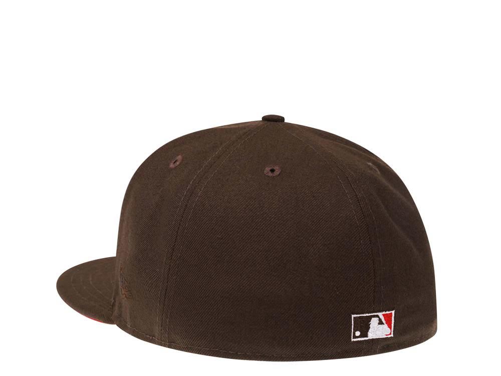 New Era St. Louis Cardinals World Series 1967 Coffee Red Edition 59Fifty Fitted Gorra