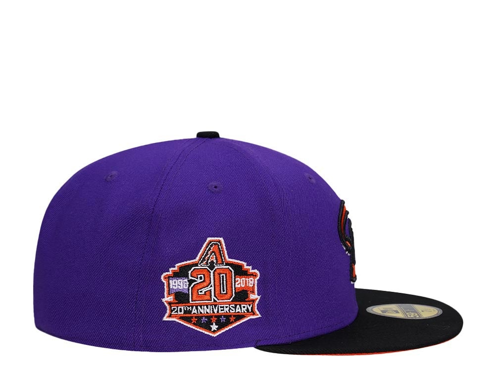 New Era Arizona Diamondbacks 20th Anniversary Colorflip Two Tone Prime Edition 59Fifty Fitted Gorra