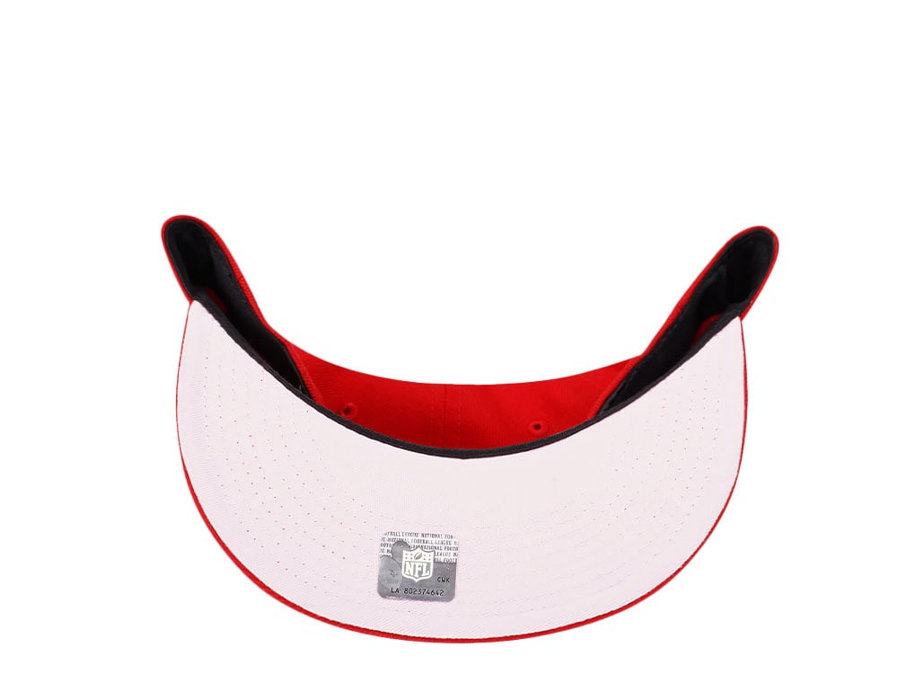 New Era Tampa Bay Buccaneers Red Chainstitchheart Edition 59Fifty Fitted Gorra