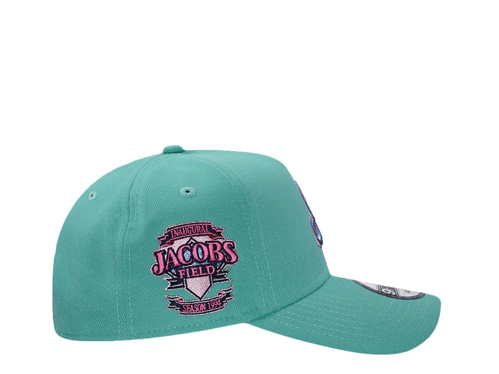 New Era Cleveland Indians Inaugural Season 1994 Candy Mint Prime Edition 9Forty A Frame Snapback Gorra
