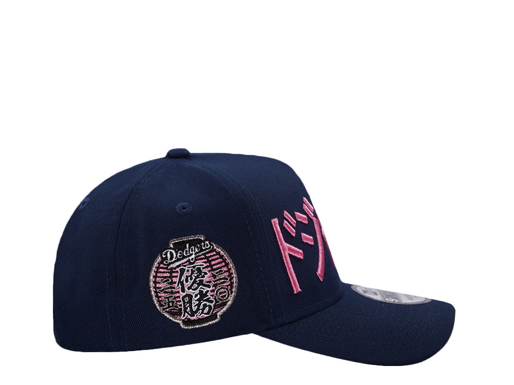 New Era Los Angeles Dodgers World Series 2026 Ocean Blue Prime Edition 9Forty A Frame Snapback Gorra