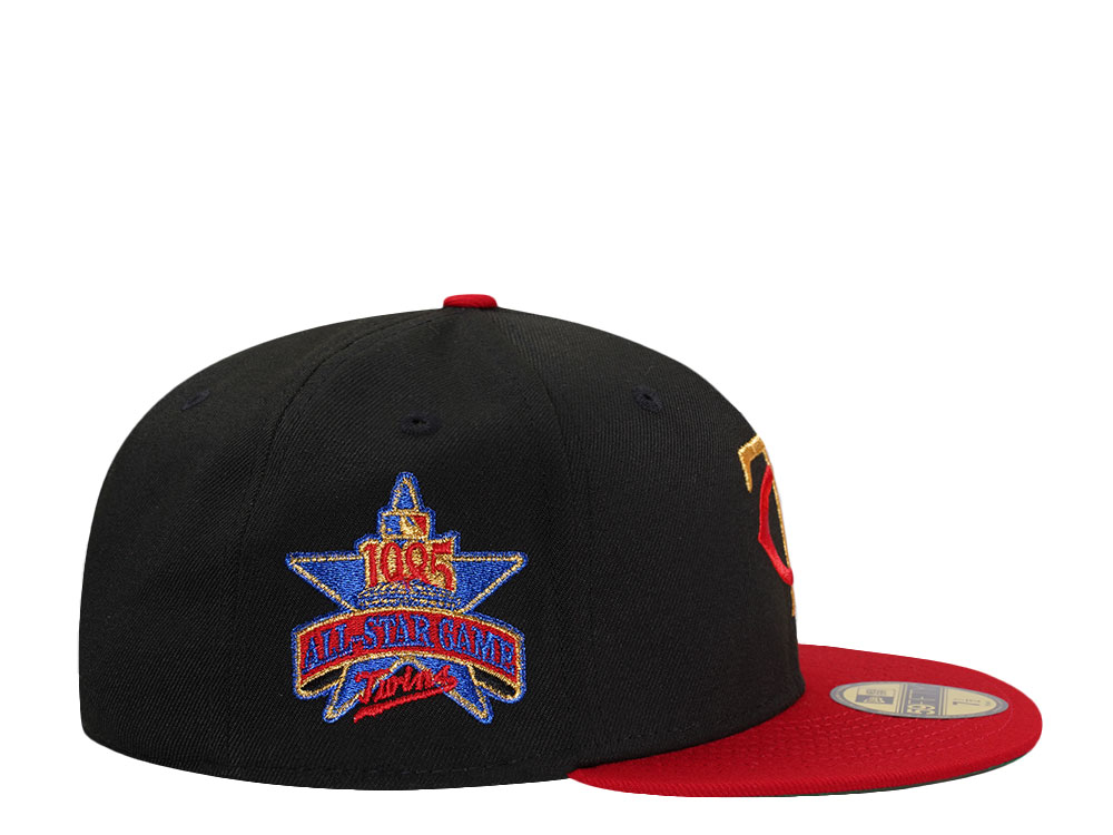 New Era Minnesota Twins All Star Game 1985 Throwback Two Tone Edition 59Fifty Fitted Gorra