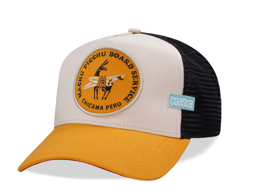 Djinns Machu Piccu Board Service Sand Black Trucker Snapback Gorra