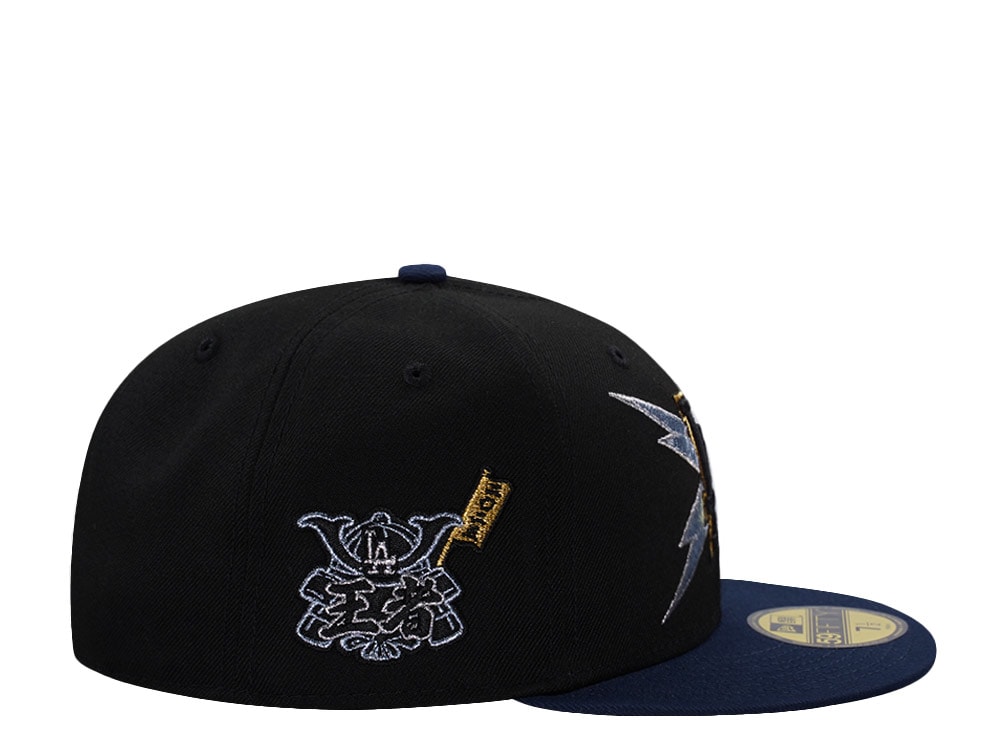 New Era Los Angeles Dodgers Black Two Tone Edition 59Fifty Fitted Gorra