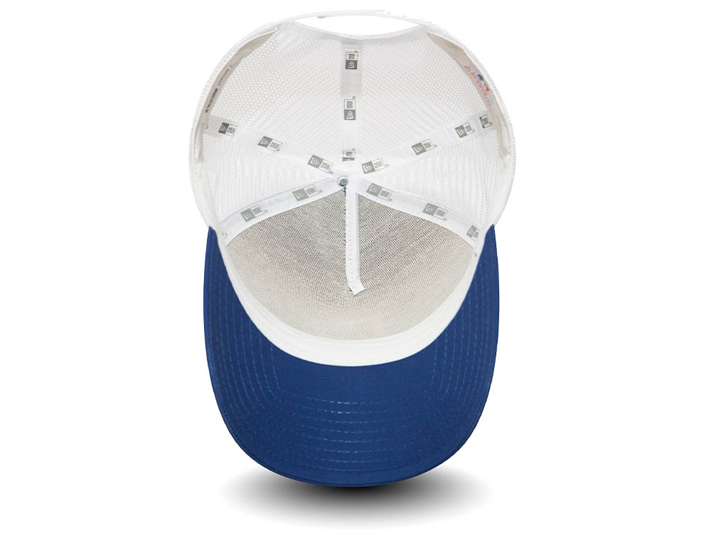 New Era Los Angeles Dodgers League Essential Blue 9Forty A Frame Trucker Snapback Gorra