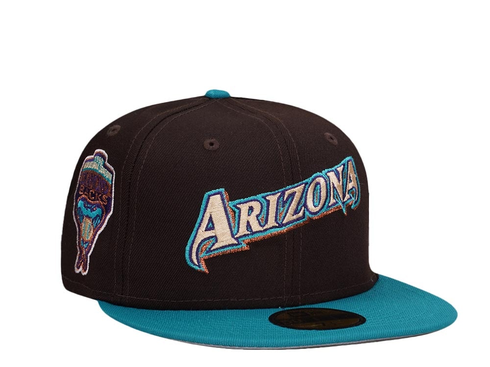 New Era Arizona Diamondbacks Inaugural Season 1998 Burned Copper Two Tone Edition 59Fifty Fitted Gorra
