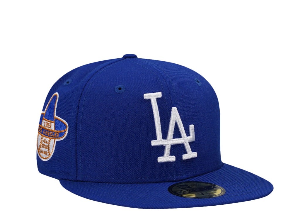 New Era Los Angeles Dodgers All Star Game 1959 Glacier Blue Edition 59Fifty Fitted Gorra