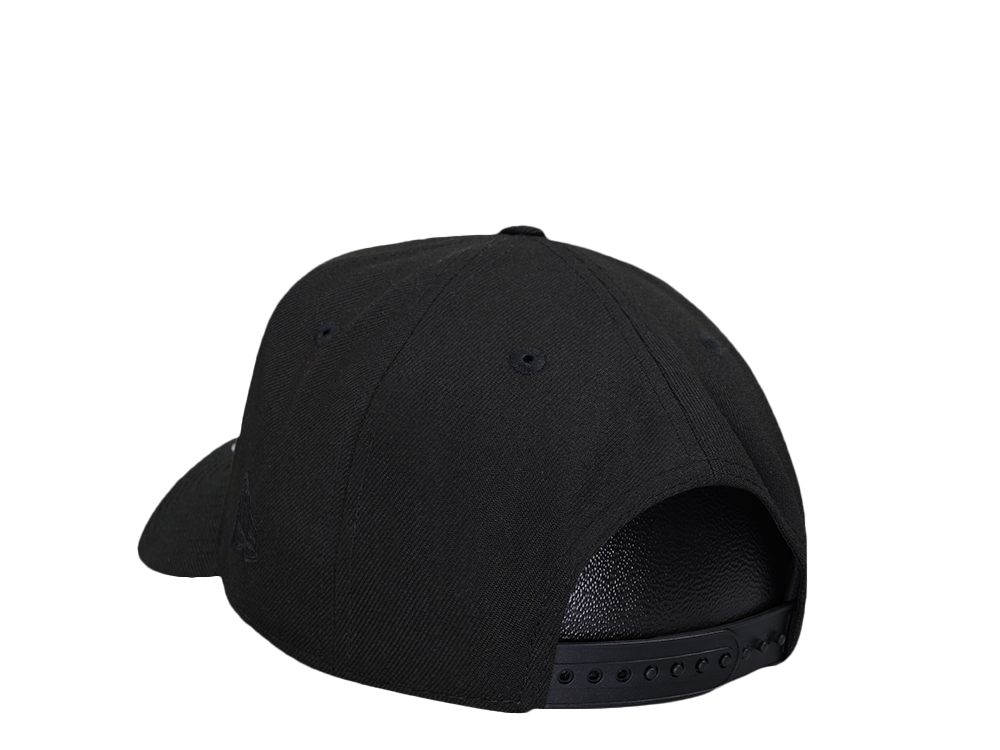New Era Seattle Mariners 40th Anniversary Throwback Black Edition 9Forty A Frame Snapback Gorra