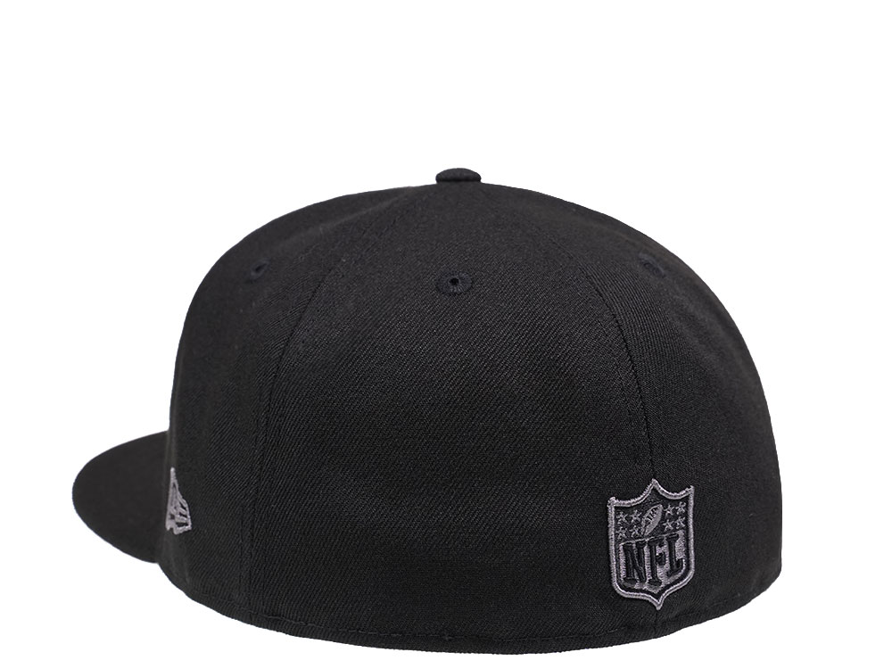 New Era Baltimore Ravens Black and Gray Edition 59Fifty Fitted Gorra