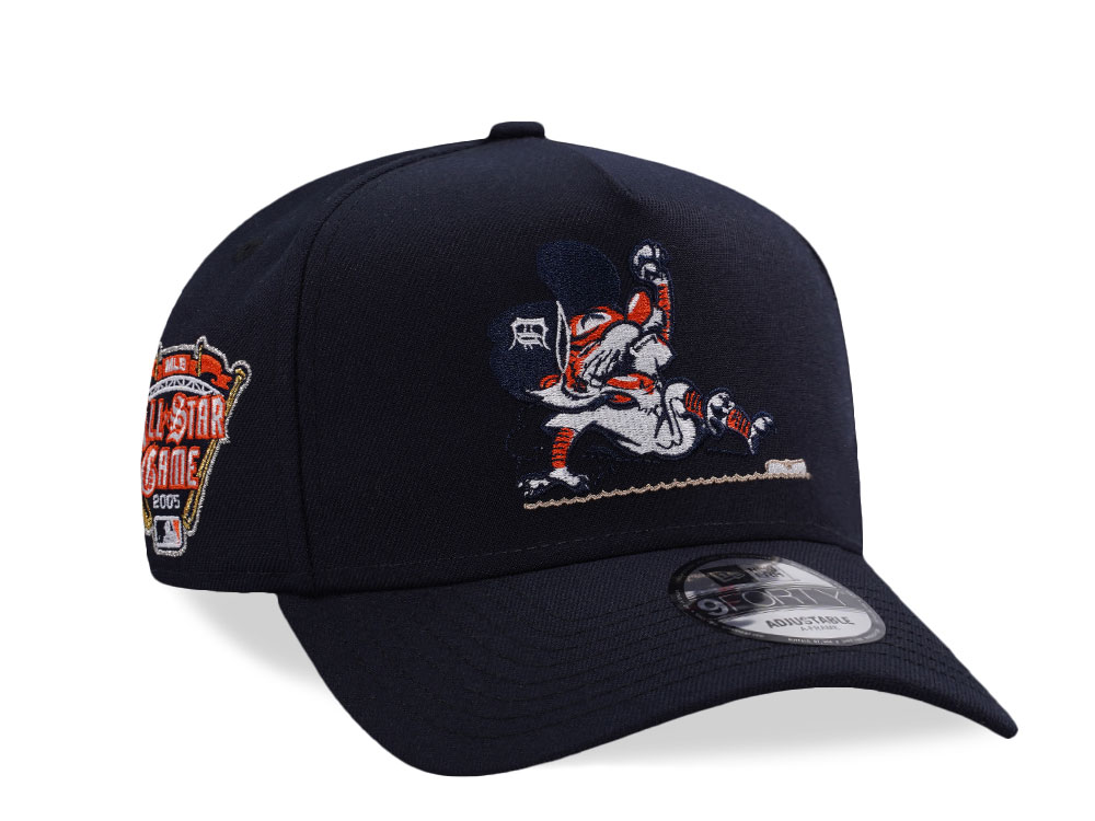 New Era Detroit Tigers All Star Game 2005 Navy Prime Edition 9Forty A Frame Snapback Gorra