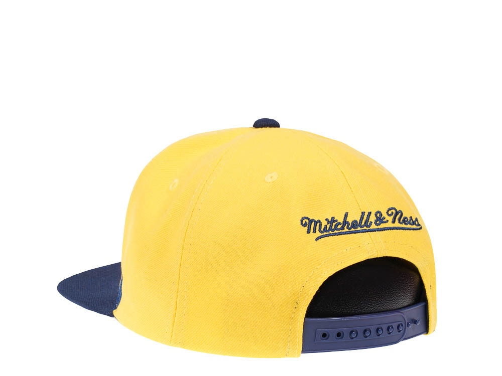 Mitchell & Ness NCAA University of Michigan Sharktooth Hardwood Classic Snapback Gorra