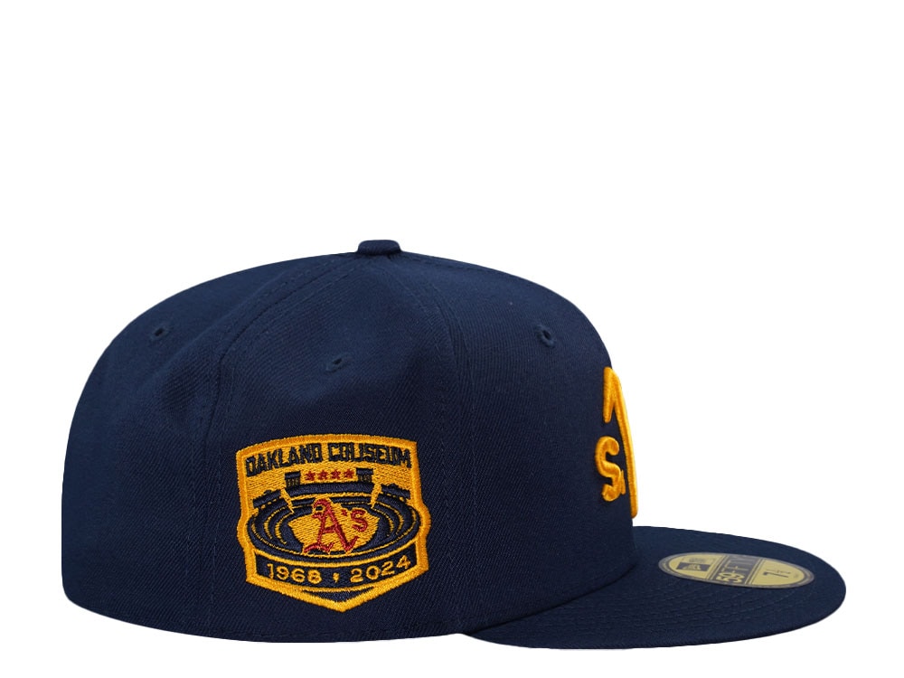 New Era Oakland Athletics Stadium Navy Prime Edition 59Fifty Fitted Gorra