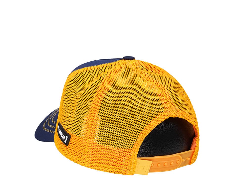 Capslab Dragon Ball Z Goku Blue/Orange Trucker Snapback Gorra