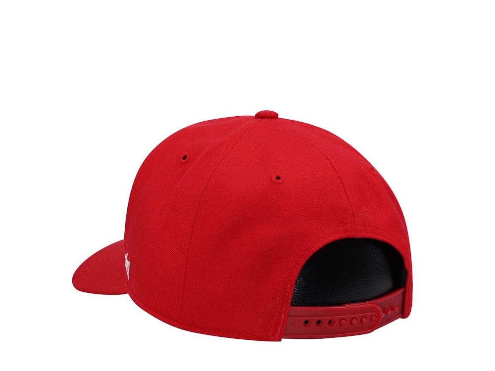 47Brand New York Yankees Red Base Runner MVP DP Snapback Gorra