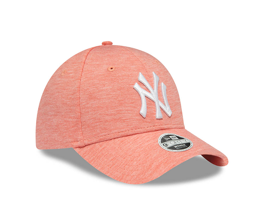 New Era New York Yankees Jersey Peach Womens 9Forty Strapback Gorra